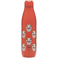 Quy Cup - 500ml Thermosfles “Caesar” Rood12 uur heet 24 uur koud herbruikbaar RVS fles (304)