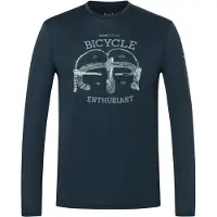 Super.natural Bike Enthusiast Regular Fit T-shirt Met Lange Mouwen