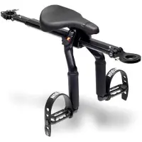 Kids Ride Shotgun - Pro 2.0 MTB Front Kindersitz - Kinderzitje fiets zwart