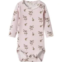 Name it Rompertje/body bruin / gemengde kleuren