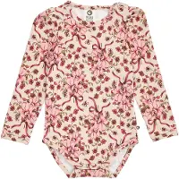 Müsli Rompertje/body cappuccino / groen gemêleerd / rosa / framboos