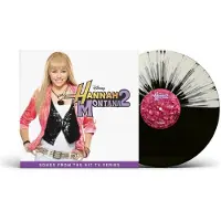 POLYDOR Hannah Montana 2 Original Soundtrack Vinyle couleur noir et blanc avec éclaboussures