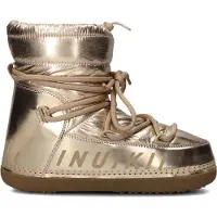 INUIKII Dames Boots Mountain Metallic - Goudkleurig - Maat 39
