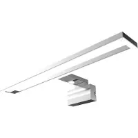 Osram LED-badkamerspiegelverlichting Orbis Saturn, chroom, 4000 K, koelwit, 700 lm, 10 W