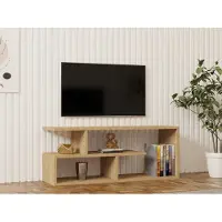 Skye Decor , Cafu- Cafu PUQ, Saphir, TV-meubels, 40x100x29,6 cm, 100% melaminecoating op spaanplaat