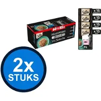 Sheba 2x - Delices du Jour Vis Selectie in Gelei Multipack - Kattenvoer Natvoer - 60x85g