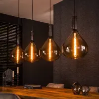 AnLi Style Hanglamp Smoke Drop 4L