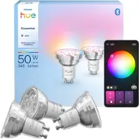 Philips Hue Essential White and Color GU10 3-pack