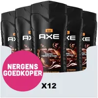 Axe 12x 5-in-1 Shampoo & Shower Gel Dark Temptation 400 Ml