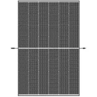 Trina Fotovoltaïsche module 515W, Vertex S+, N-type, half-cut, zwarte frame, 30 mm frame, 1300 mm kabel, connector MC4 EVO2