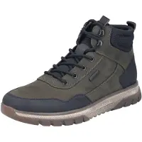 Rieker Veterboots 'B9310' groen / zwart