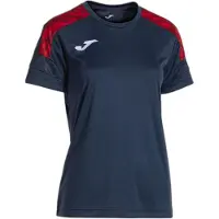 Joma Championship VIII T-shirt met korte mouwen, blauw, damesmaat L, kleur blauw, maat L