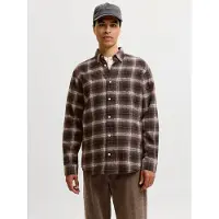 Jack & Jones Regular Fit Overhemd L Bruin
