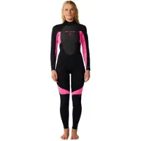Rip Curl Omega 3/2 Mm Dames Neopreen Wetsuit Met Lange Mouwen En Rugrits
