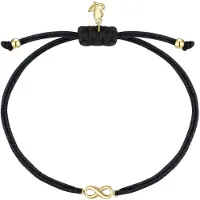 Glanzstücke Armband goudgeel / zwart