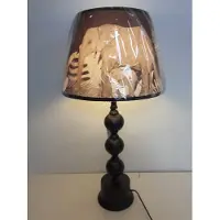 Clayre & Eef Olifanten beeld olifanten lampenkap zeer mooie lamp met kap van olifanten + lamp 57 x 28 x 28 cm