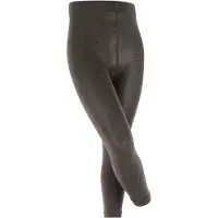 Falke Active Warm met functionele zool wol functioneel materiaal legging kinderen grijs - maat 110-116