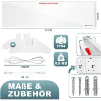 Kesser Infrarood Verwarmingspaneel - Anti Schimmel & Vochtvreter - Elektrische Verwarming