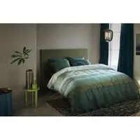 Beddinghouse Dekbedovertrek Anubis Green Satijn-140 x 200 / 220 cm | 1-Persoons