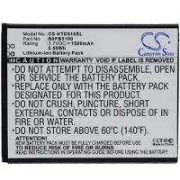 123accu HTC 5360570 / B0PB5100 accu (1500 mAh, huismerk)
