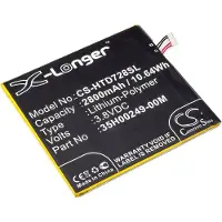 123accu HTC 35H00249-00M / 35H00249-02M accu (2800 mAh, huismerk)