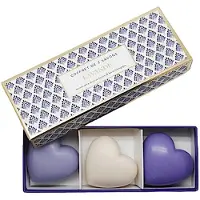 Parfums de Provence Cadeaudoosje met 3 hartzeepjes Lavande