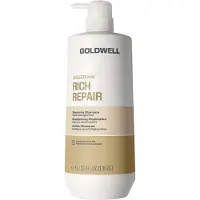 Goldwell Dualsenses Rich Repair Restoring Shampoo - 1000ml | Voor Beschadigd Haar