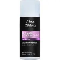 Wella - Ultimate Color Blonde Shampoo - 50ml - Voor Blond & Gekleurd Haar