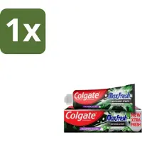 Colgate 1 x – Tandpasta – MaxFresh Whitening Bamboo Charcoal – 100 ml - Tandpasta - Whitening - Bamboe Houtskool - Frisse Adem - Mondverzorging