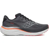 Saucony Ride 19 hardloopschoenen grijs/oranje voor heren || Maat: 42.1/2