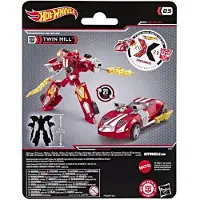 Transformers -speelgoed Hot Wheels x Red Twin Mill-actiefiguur van 12,5 cm, vanaf 8 jaar