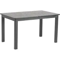 Brafab Lomma eettafel Anthracite, 132x80x80 cm
