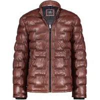 Donders 1860 Stormwarden leren Puffer Jacket