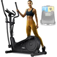 Trex Sport TX-650CT Krad - Crosstrainer Fitness - Magnetisch - Hartslagfunctie - Crosstrainers - Bluetooth - Kinomap - 16 weerstandsniveaus - Fitness Trainer - Max 130kg