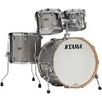 Tama Starclassic Walnut/Birch 22" 4pc Shell Pack Smoked Silver Sparkle