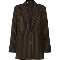 Selected Blazers 'SLFRITA' donkerbruin / wit