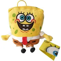 Famosa Squarepants - Pluche knuffel van 20 cm - Voor alle leeftijden