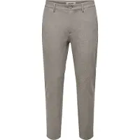 Only & Sons Chino 'ONSMark' grijs gemêleerd