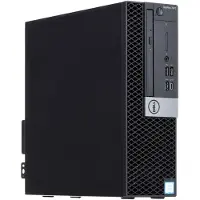 Dell Optiplex 7070 SFF, , met Intel Core i3-9100 processor, 8GB RAM, 256GB SSD. Desktop-pc. Één maat / EU-stekker, 220V. Één maat
