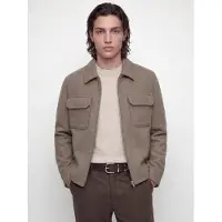 Jack & Jones Tussenjas bruin gemêleerd