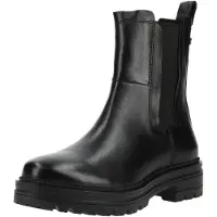 Lazamani Boots Dames Zwart Leer | Maat 37