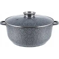 Zilner Grote Marmite Aromaknop 36cm 13,5L - Aluminium Antiaanbaklaag