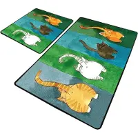Conceptum Hypnose Asir - Badmattenset - Veelkleurig - 60 x 100 cm