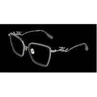 Karl Lagerfeld KL364 55/19/140 Zilveren Metalen Bril VROUW KL364