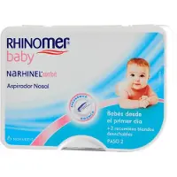 RHINOMER Neuszuiger 1 eenheid|Nasal Aspirator 1 unit|Aspirateur nasal 1 unité