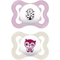 Mam Baby Dummy Perfect Star 0-2 Pink 2u