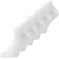 Jack & Jones 5-pack Sok ONE SIZE Wit