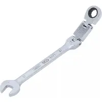Bgs Dubbelgekoppelde ratelring steeksleutel buigbaar SW 11 mm