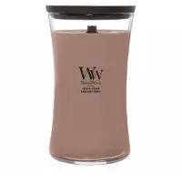 Woodwick Crystal Ginger Large Geurkaars