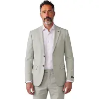 Paul Andrew Saliegroene, getailleerde formele blazer voor heren - Belmount